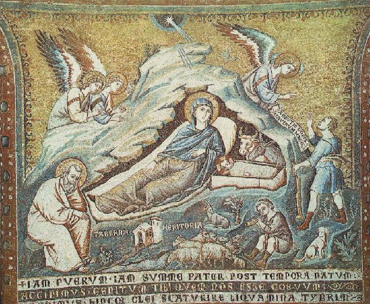 CAVALLINI, Pietro The Birth of Jesus dfg